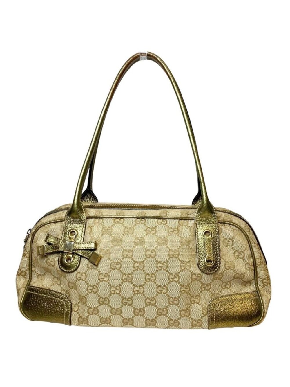 Gucci Handbag Canvas Brown